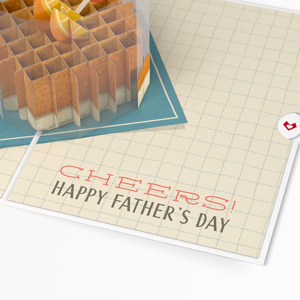 Cheers Father’s Day Pop-Up Card