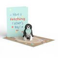 Fetching Father’s Day Dog Pop-Up Card