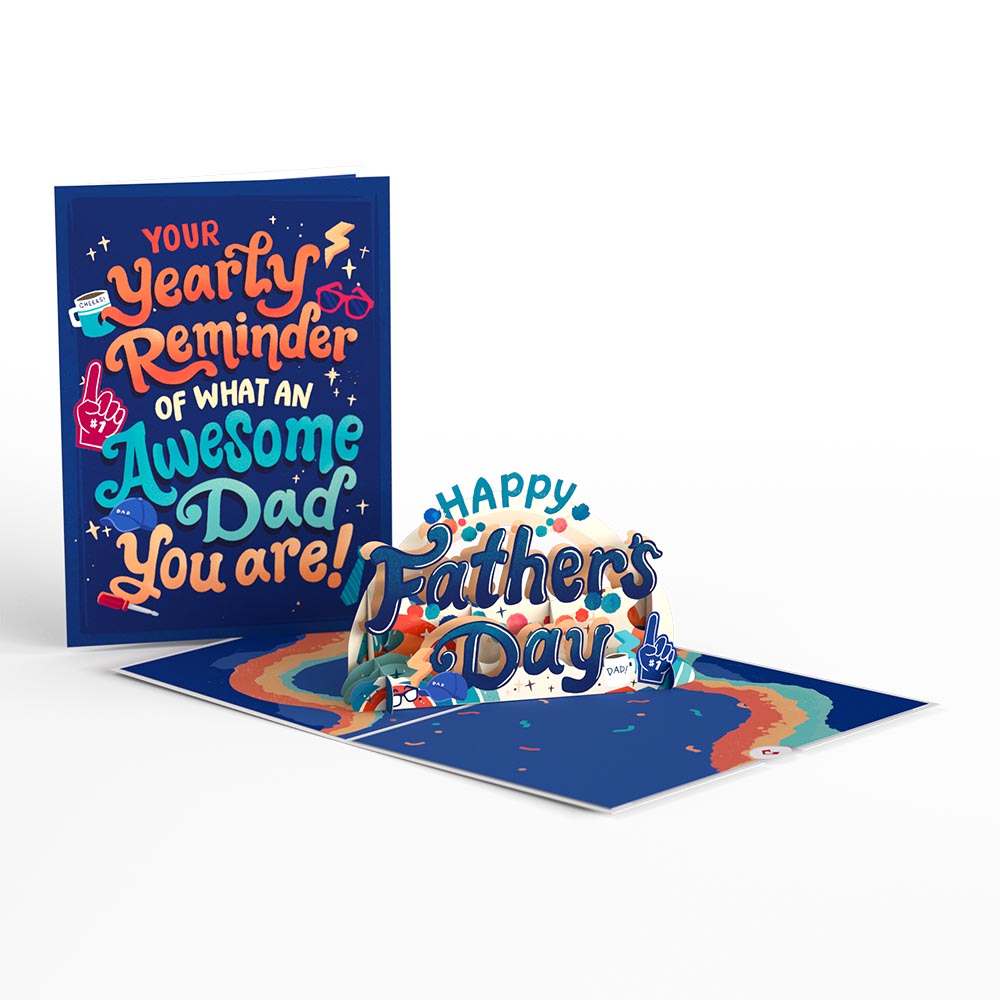 Awesome Dad Father’s Day Pop-Up Card