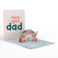 Girl Dad Father’s Day Pop-Up Card