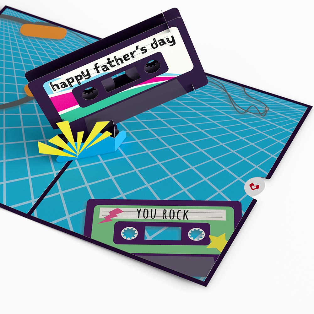 Rad Dad Father's Day Pop-Up Card