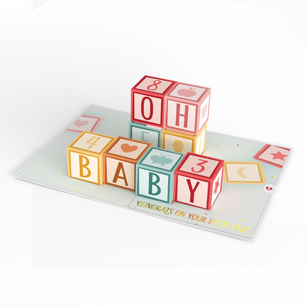 Oh Baby! Congrats Pop-Up Card