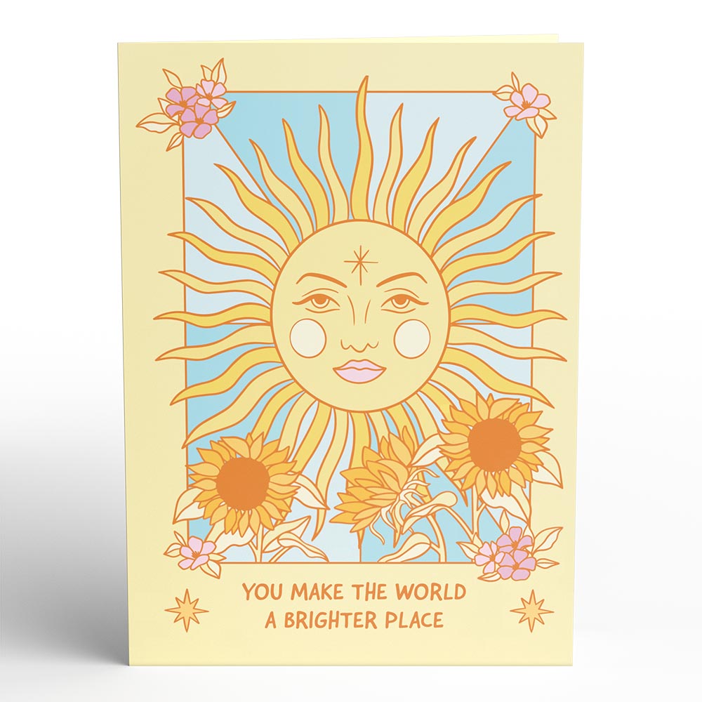Shine Bright Pop-Up Card