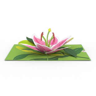 Lily Bloom Pop-Up Card greeting card -  Lovepop