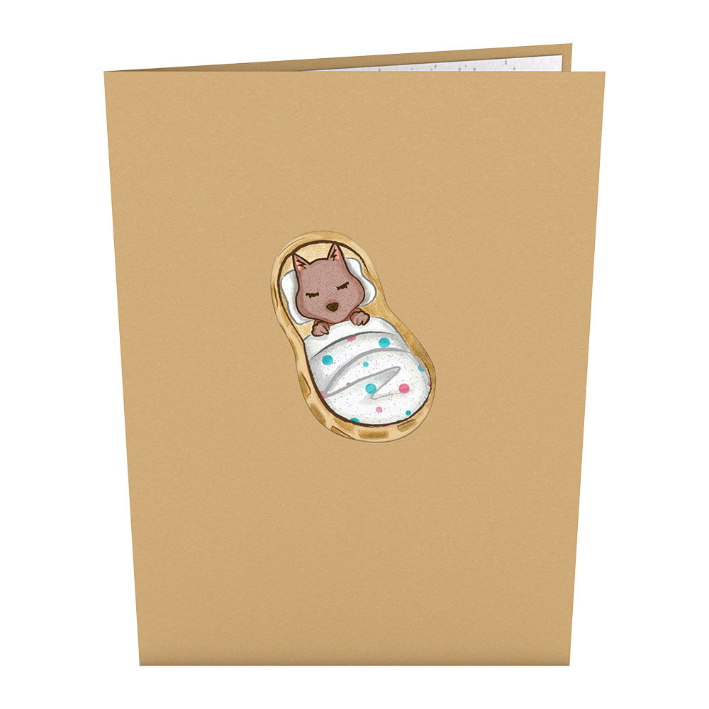 Little Peanut Pop-Up Card