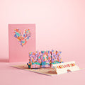 Love for Mom Vibrant Card with Bracelet