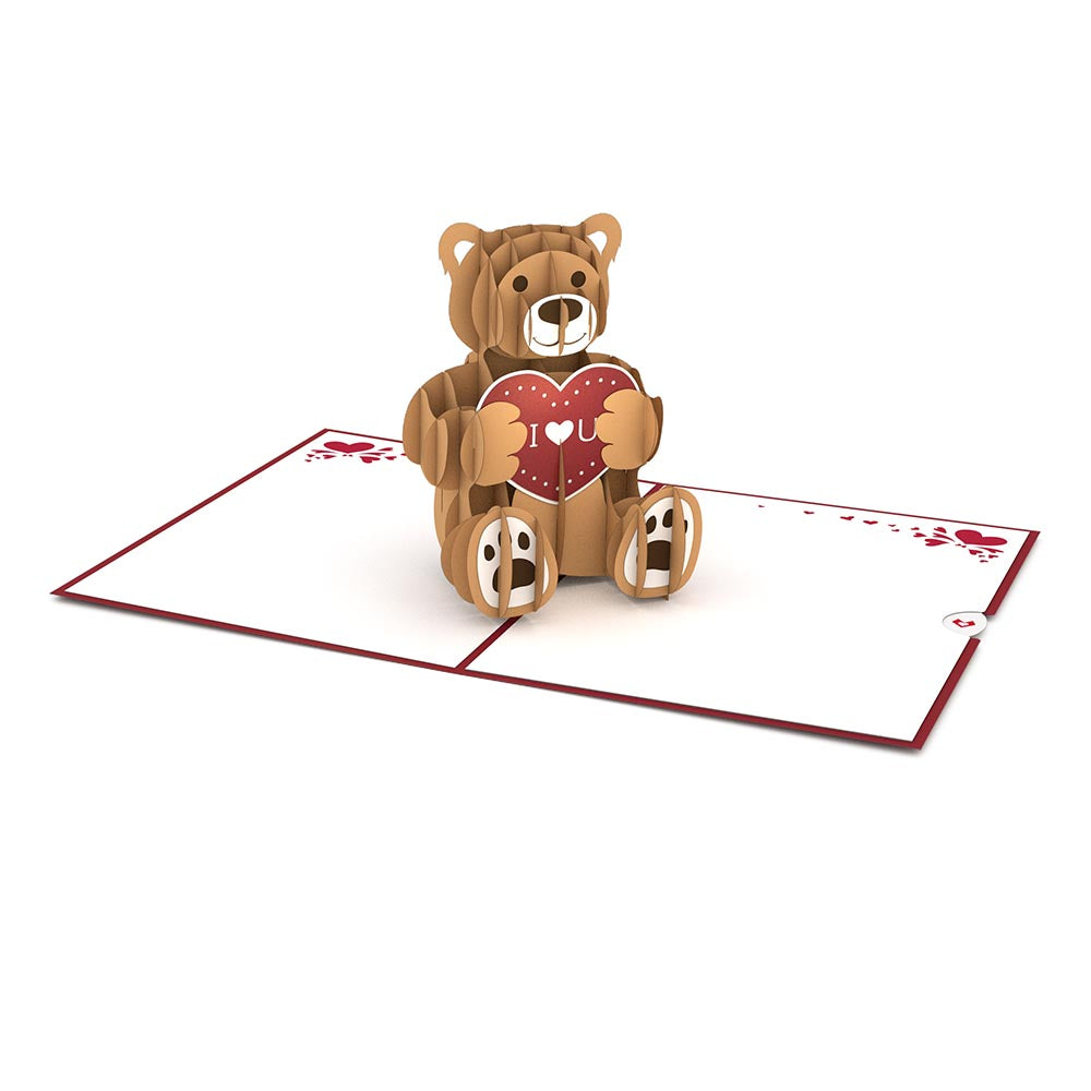 Love Bear Pop Valentine's Day Card