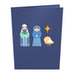 Manger Scene Pop-Up Card