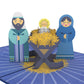 Manger Scene Pop-Up Card