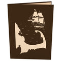 Mayflower Pop-up Thanksgiving Card