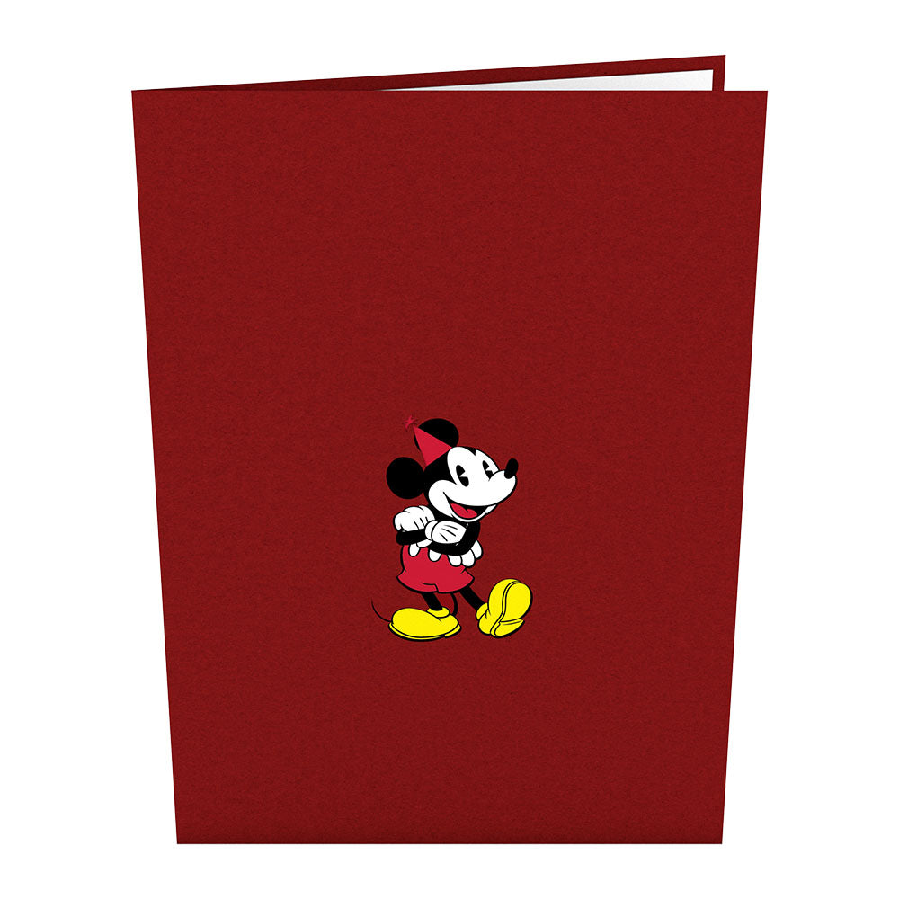 Disney's Mickey Mouse Birthday Cupcake Pop-Up Card