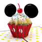 Disney's Mickey Mouse Birthday Cupcake Pop-Up Card