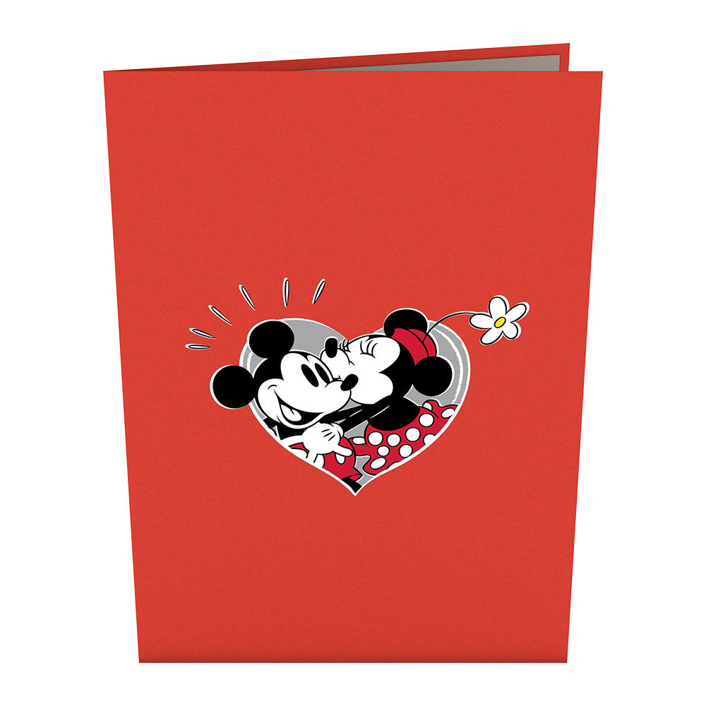 Disney's Mickey and Minnie In Love Pop-Up Card