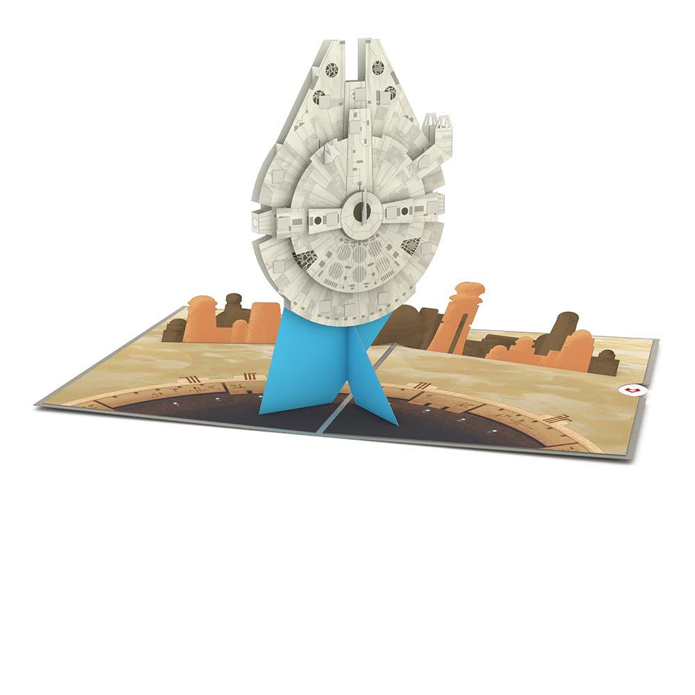 Star Wars Millennium Falcon Pop up Card