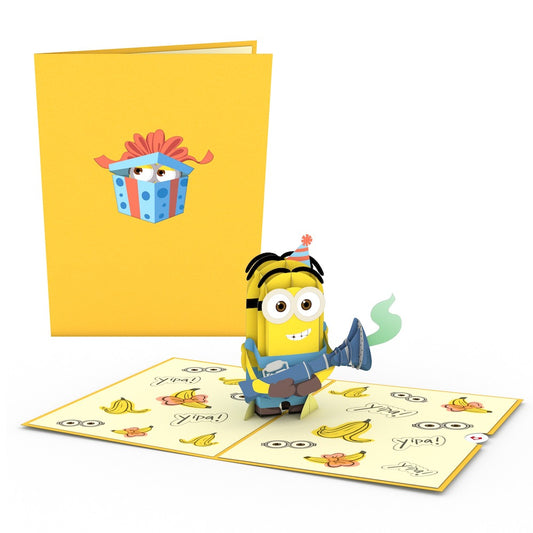 Despicable Me Minions Birthday Surprise Pop-Up Card