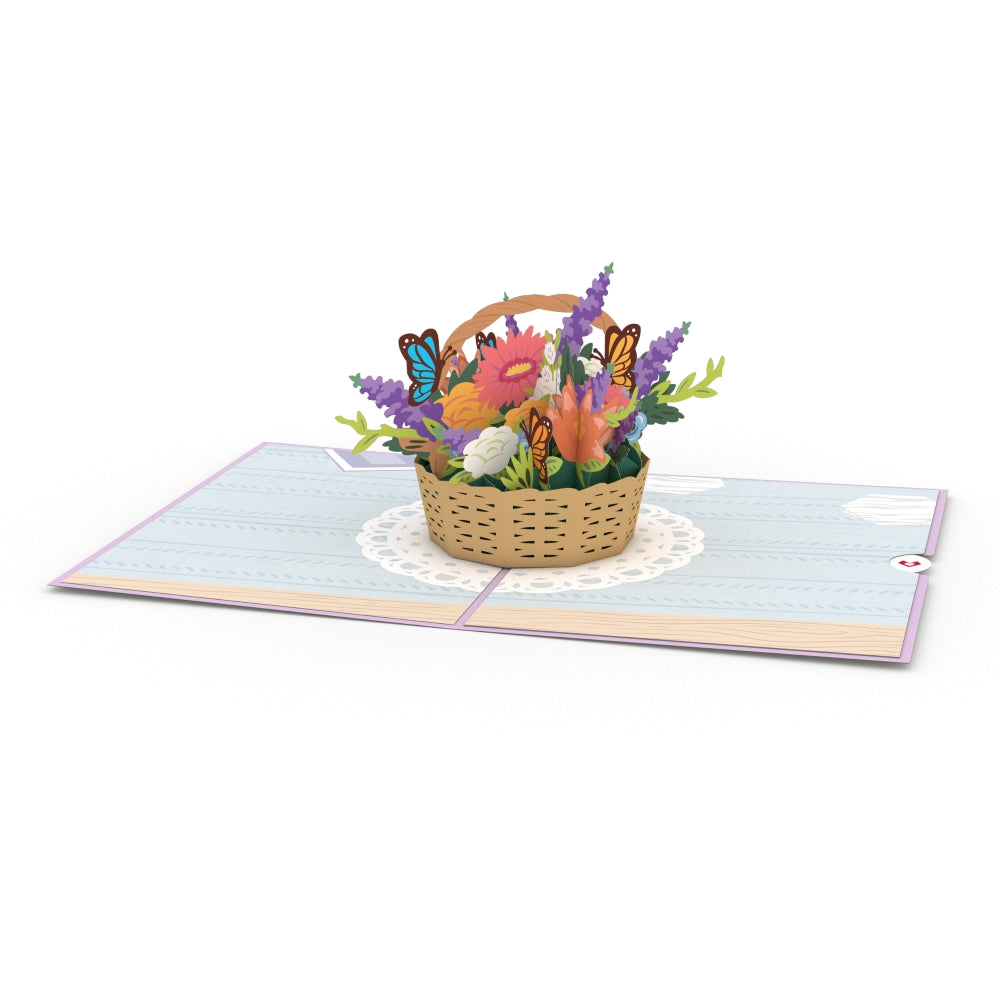 Mother's Day Flowers Pop-Up Card