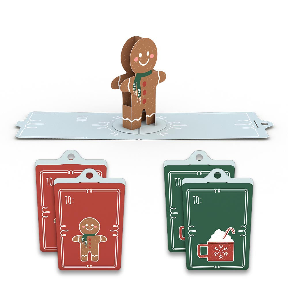 Gift Tag 4-Pack: Holiday Cheer