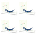 Dragonfly Notecards (4-Pack)