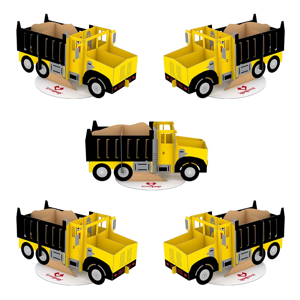 Stickerpop™: Dump Truck (5-Pack)