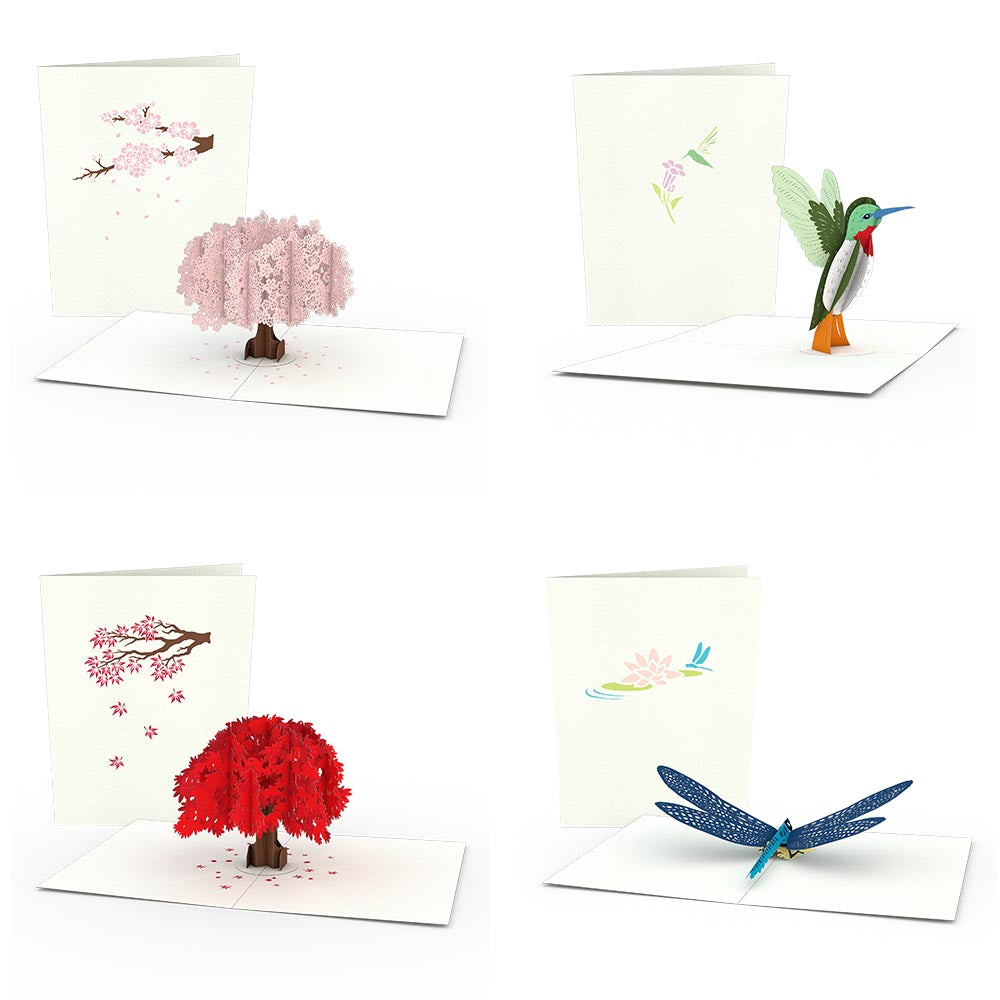 Garden Notecards (Assorted 4-Pack)