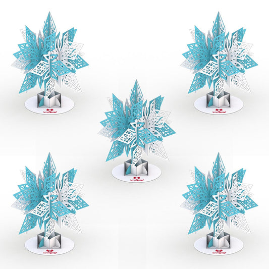 Stickerpop™: Snowflake (5-Pack)