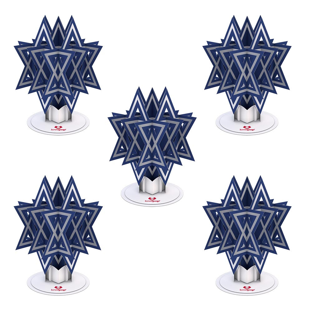 Stickerpop™: Star of David (5-Pack)