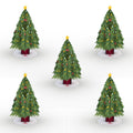 Stickerpop™: Festive Christmas Tree (5-Pack)