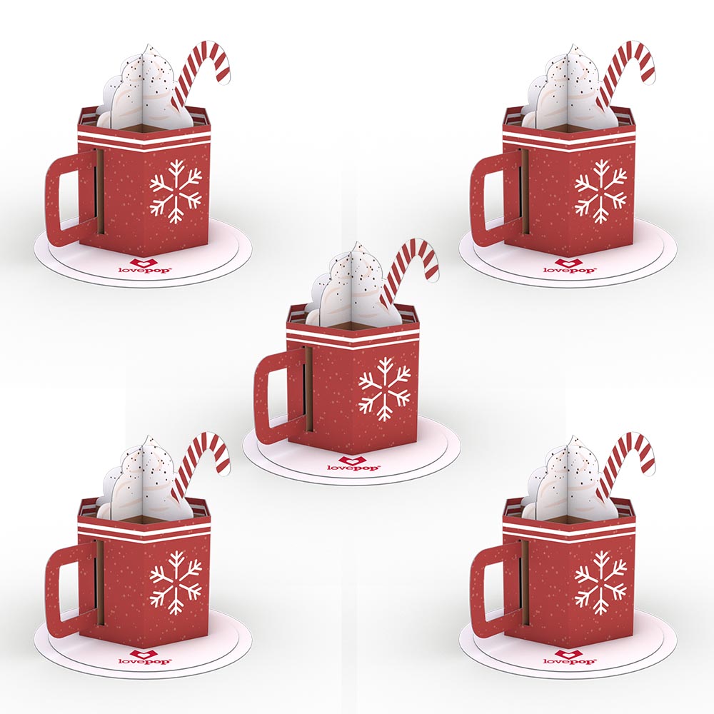 Stickerpop™: Holiday Mug (5-Pack)
