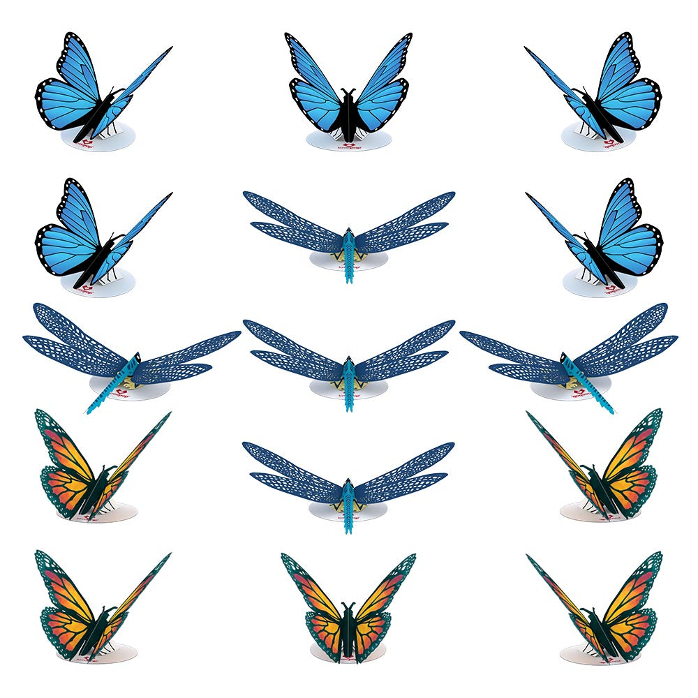 Stickerpop™: Fluttering Favorites (Assorted 15-Pack)