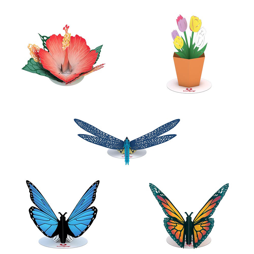 Stickerpop™: Garden Favorites (Assorted 5-Pack)
