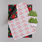 Elegant Christmas Gift Wrap & Cards Bundle