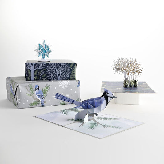 Magical Holiday Gift Wrap & Card Bundle