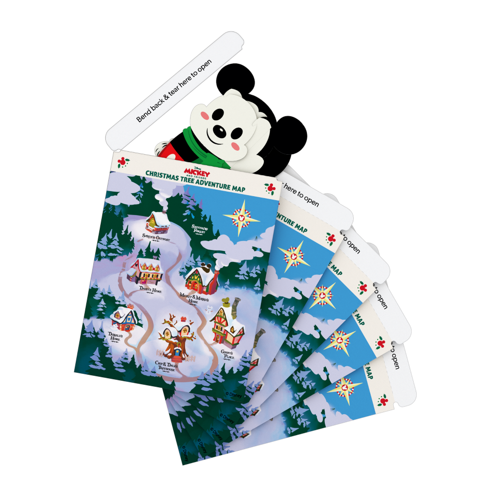 Advent Calendar: Disney's Mickey and Friends Christmas Tree Adventure