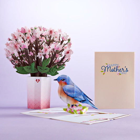 Mother’s Day Bluebird Cherry Blossom Bundle