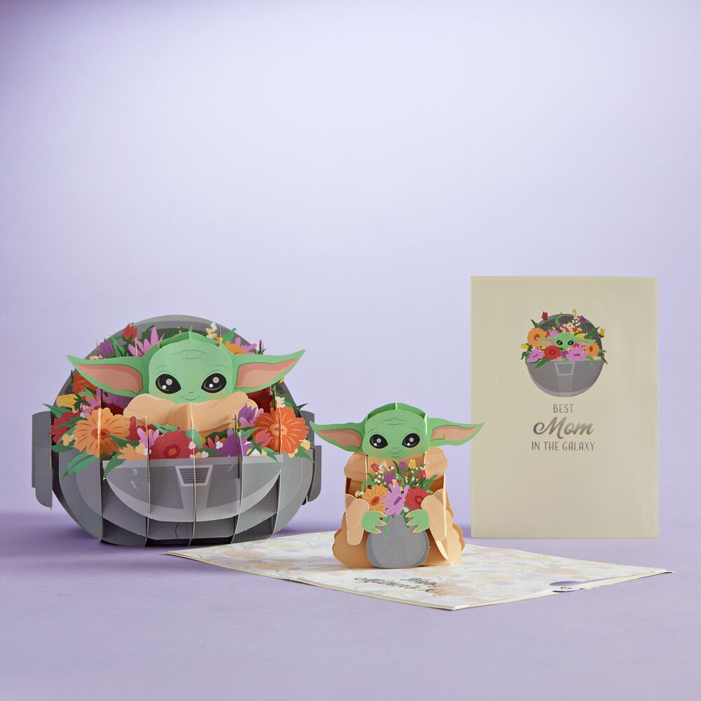 Grogu Mother's Day Card and Gift Bundle