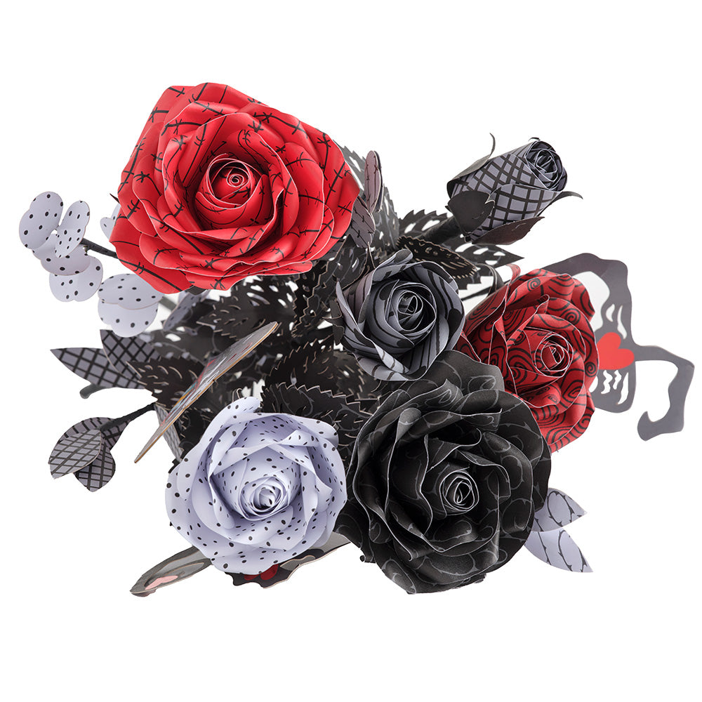 Disney Tim Burton's The Nightmare Before Christmas Paper Roses Lovepop