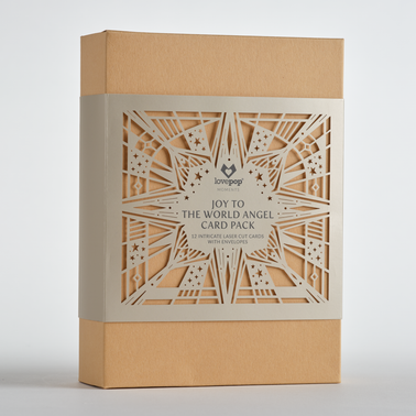 Joy to the World Angel Card 12-Pack: Lovepop Moments™