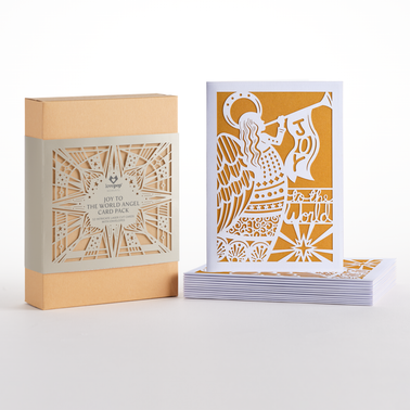 Joy to the World Angel Card 12-Pack: Lovepop Moments™