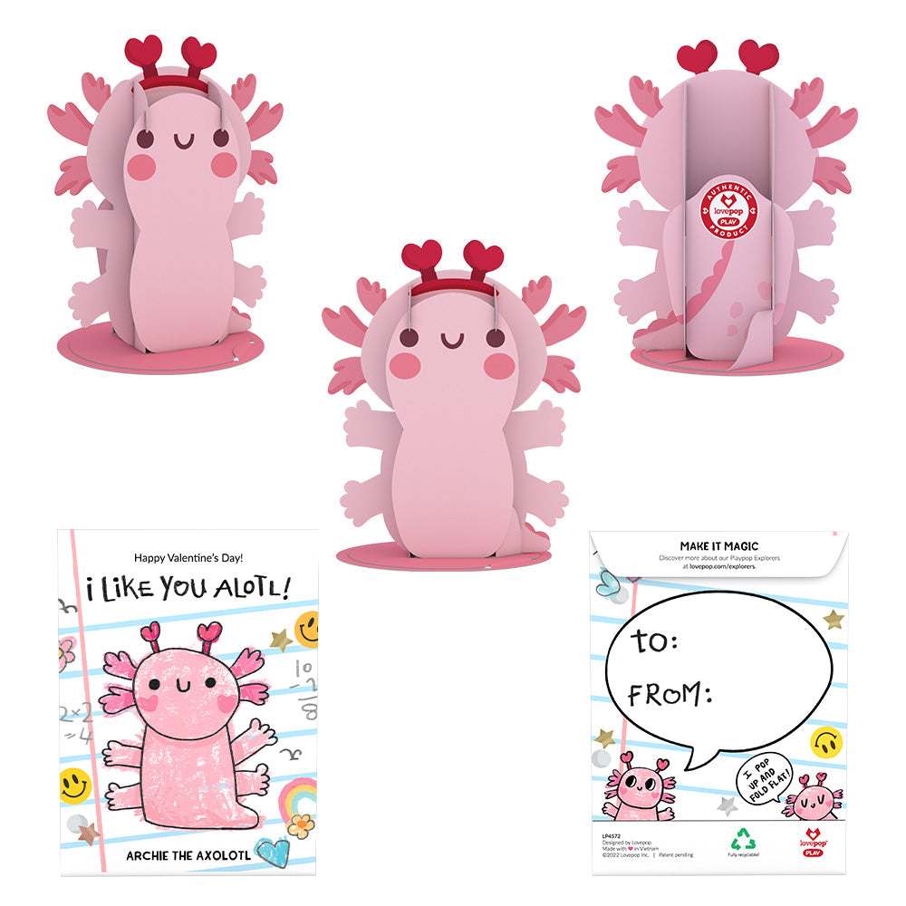 Playpop Explorers™: Assorted Valentine's for Kids 8-Pack
