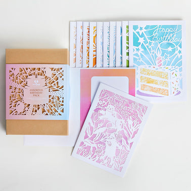 Birthday Pack (Assorted 12-Pack): Lovepop Moments™ Card