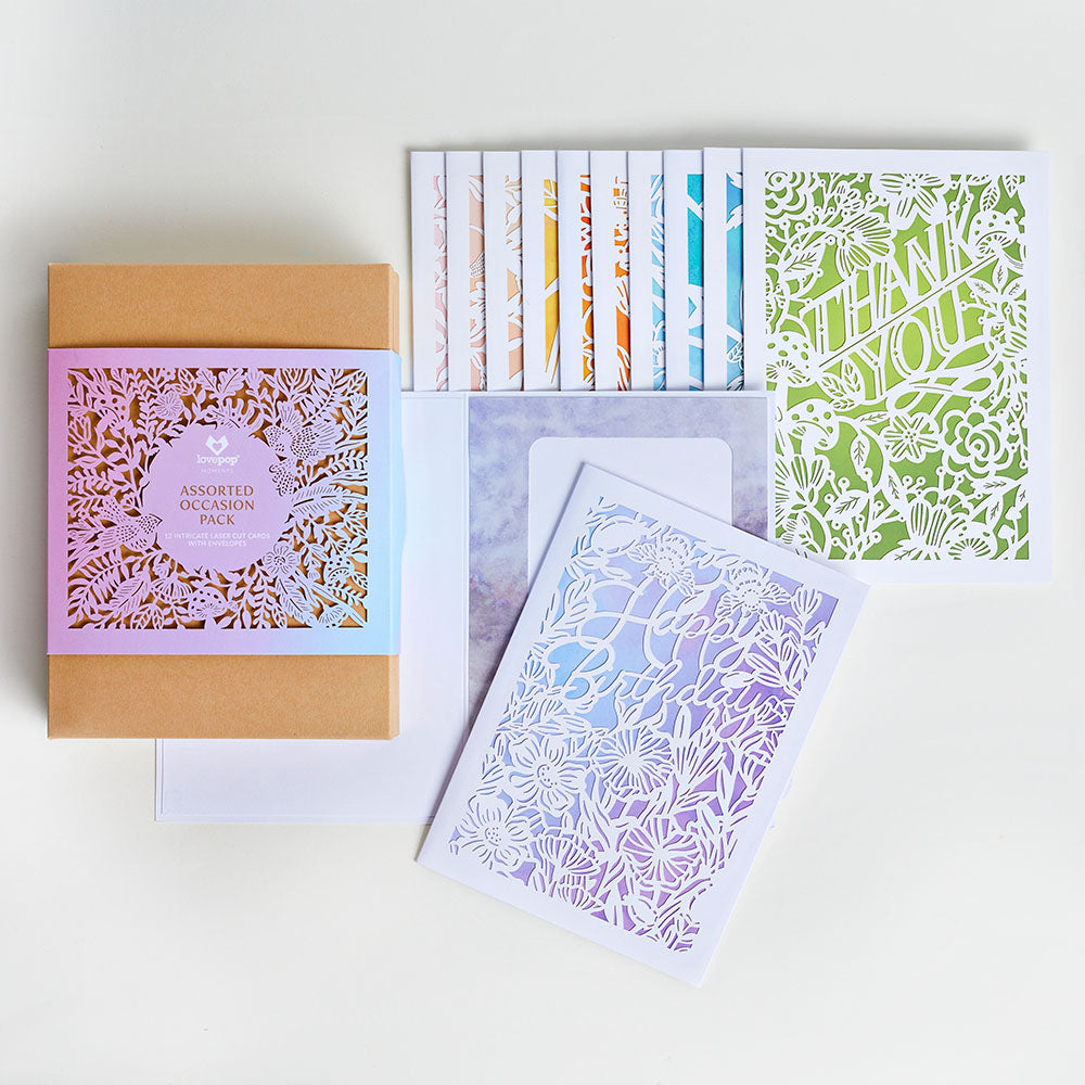 Occasion Pack (Assorted 12-Pack): Lovepop Moments™ Card