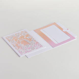 Bees Flora Thank You Card Pack (12-Pack): Lovepop Moments™ Card