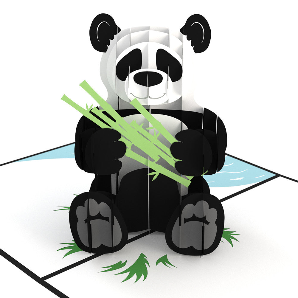 Panda Bear Pop-Up Card