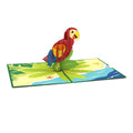 Parrot Pop up Card