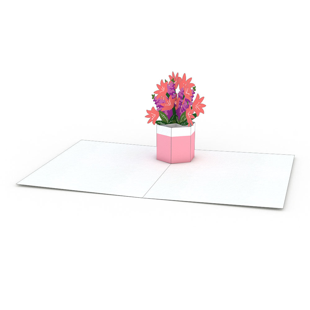 Flower Pot Notecards (Assorted 4-Pack)