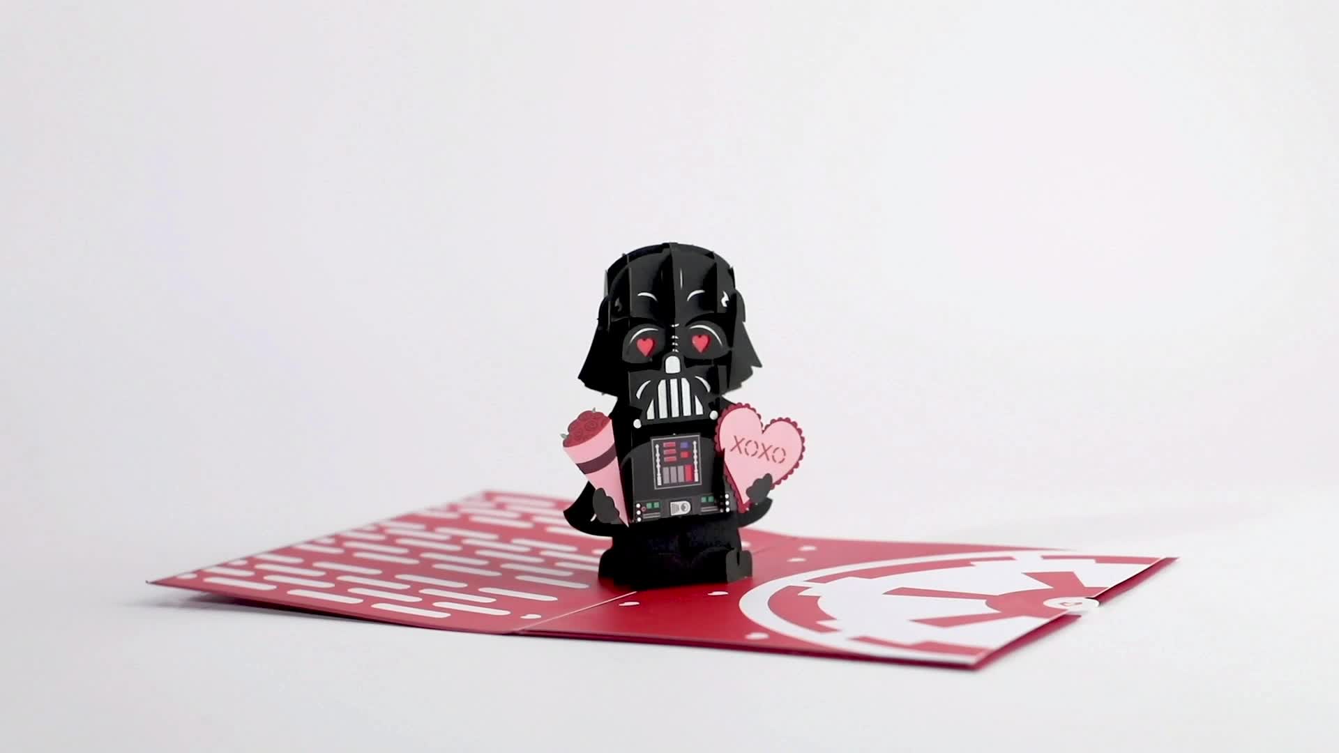 Red darth shop vader pop