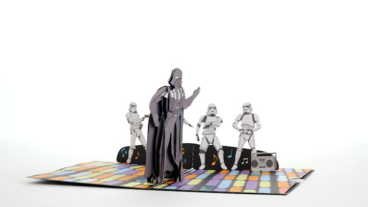 Star Wars™ Death Star™ Disco Birthday Pop-Up Card
