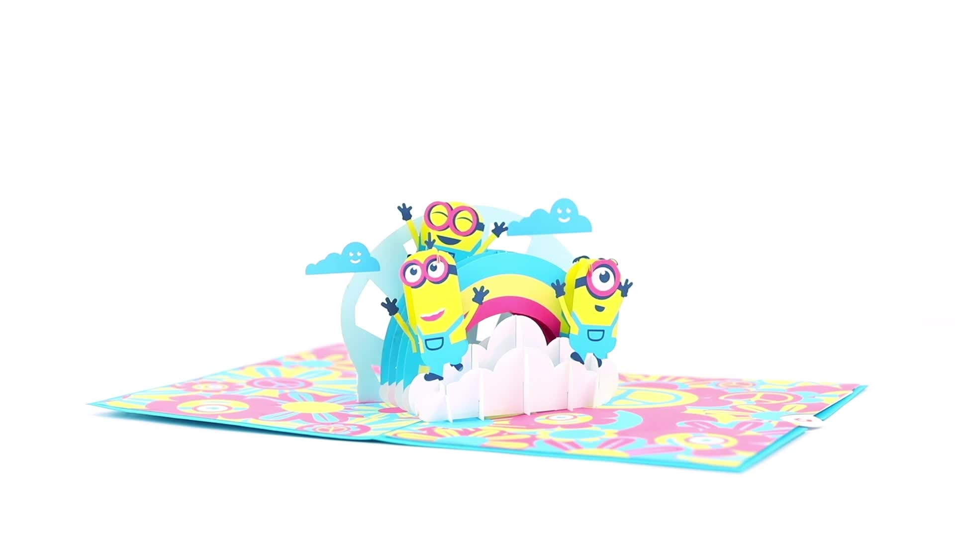 Minions Groovy Birthday Pop-Up Card
