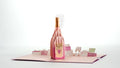 Wedding Champagne Pop-Up Card