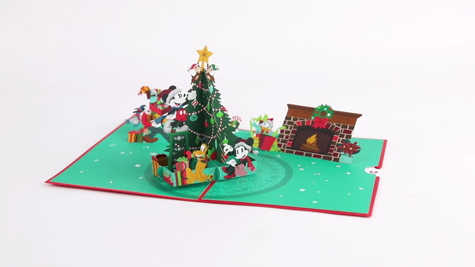Disney's Mickey & Friends - Festive Cheer Pop-Up Card